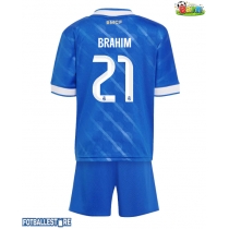 Real Madrid Brahim Diaz #21 Tredjedraktsett Barn 2025-26 Kortermet (+ Korte bukser)